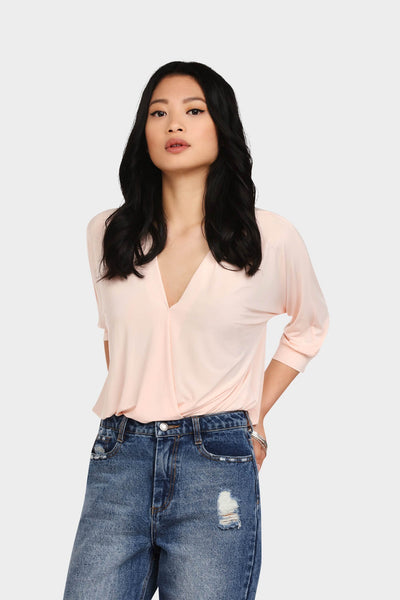 Nude Wrap Front Oversized Body