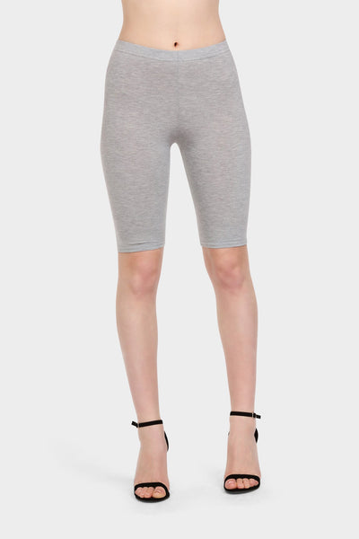 Greymarl Basic Capri Shorts