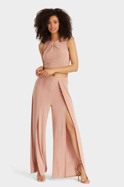 Rose Wrap Palazzo Trousers