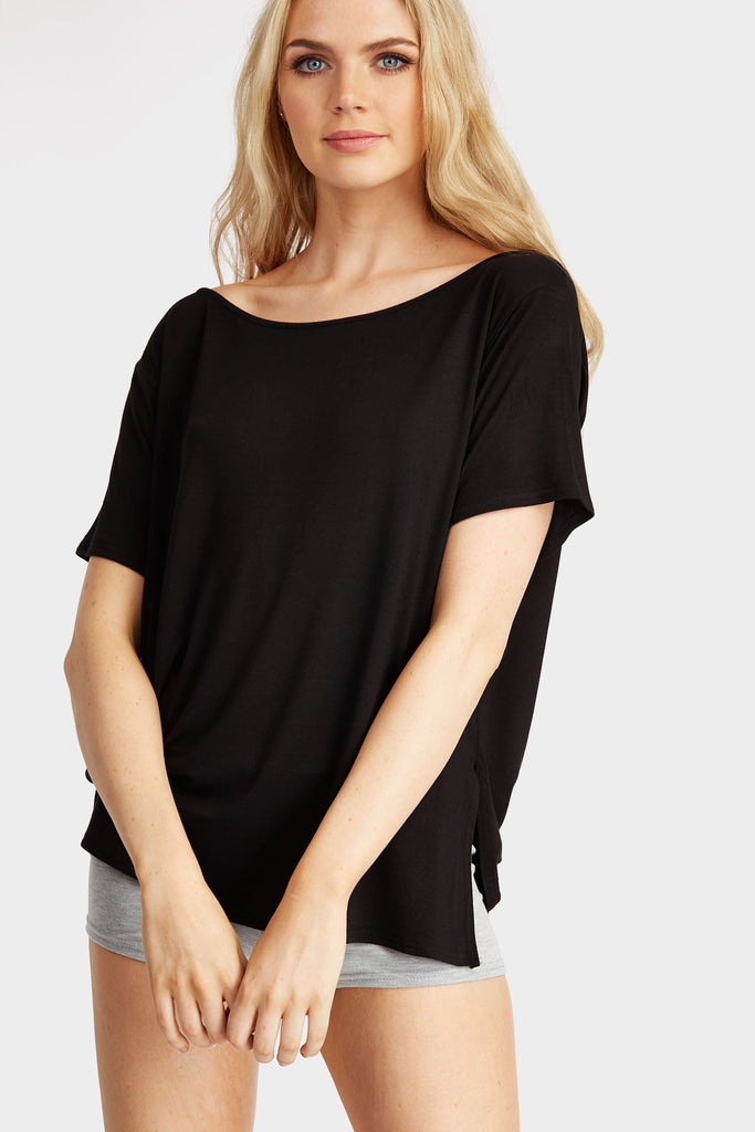 Black Oversized T-Shirt