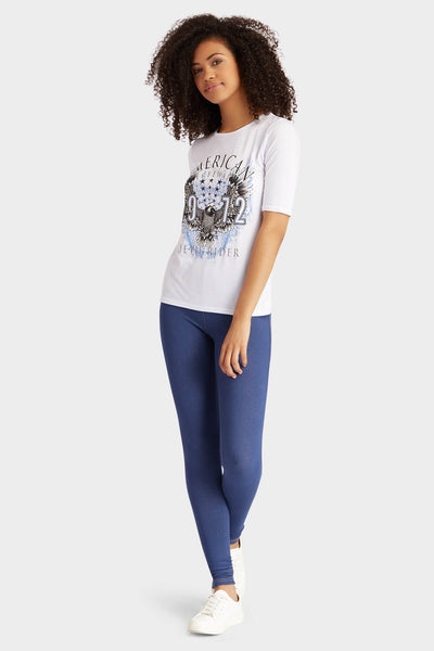 Cream American Rider Basic T-Shirt