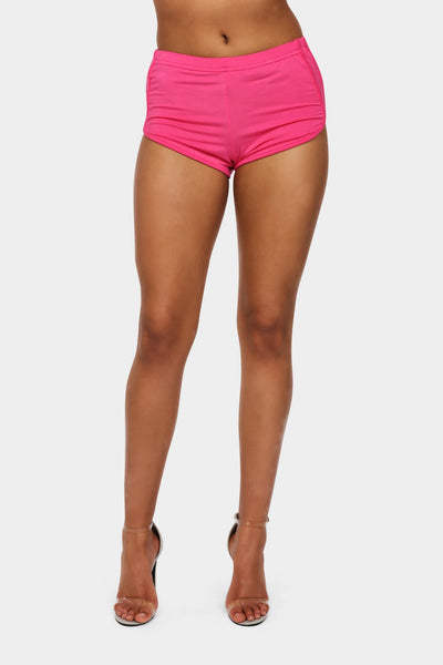 Hot Pink Track Shorts