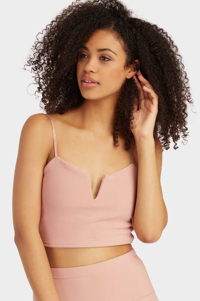 Nude Strappy Bralet Crop Top