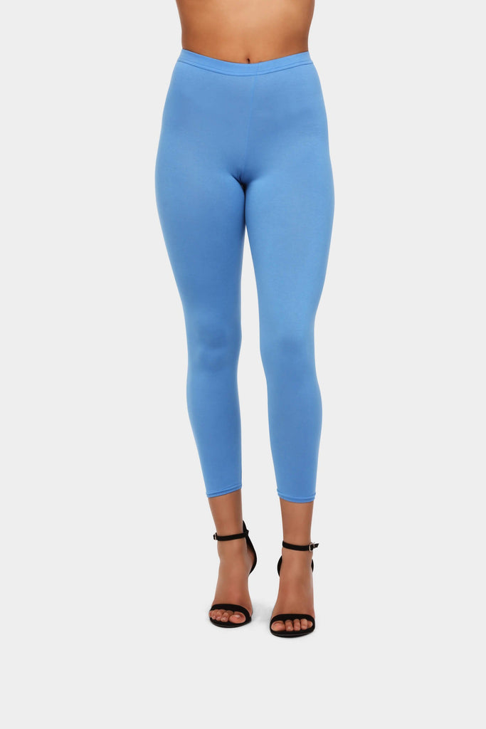 Wedgewood Blue Basic Leggings