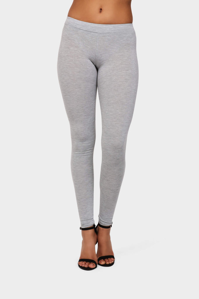Greymarl Ruched Ankle Legging