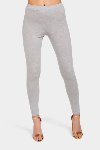 Greymarl High Waisted Jersey Leggings